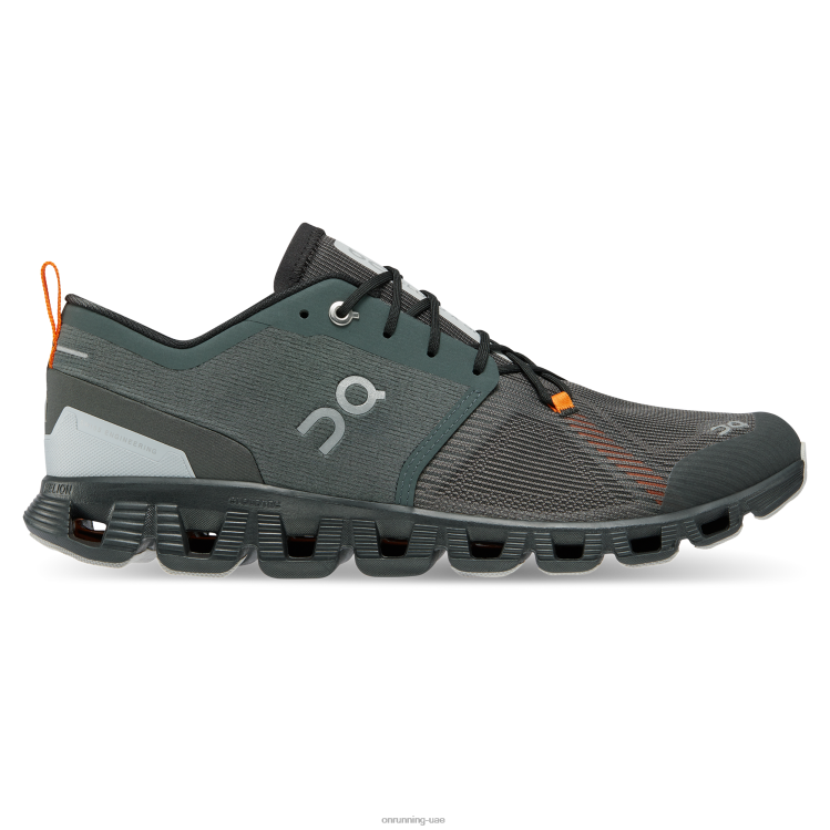 On Running رجال سحابة × 3 التحول DH2TH551 الرصاص / الكركم