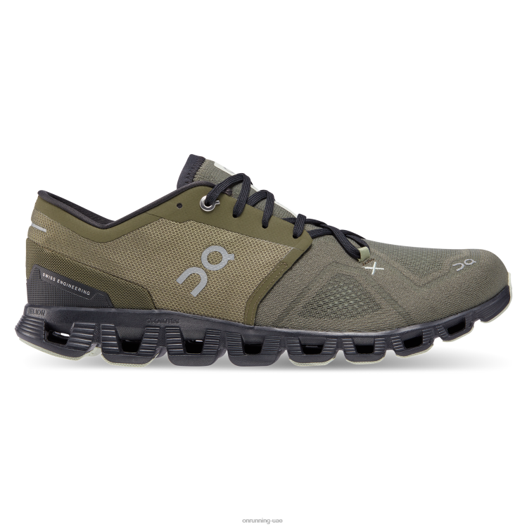 On Running رجال سحابة × 3 DH2TH572 زيتون/ريسيدا