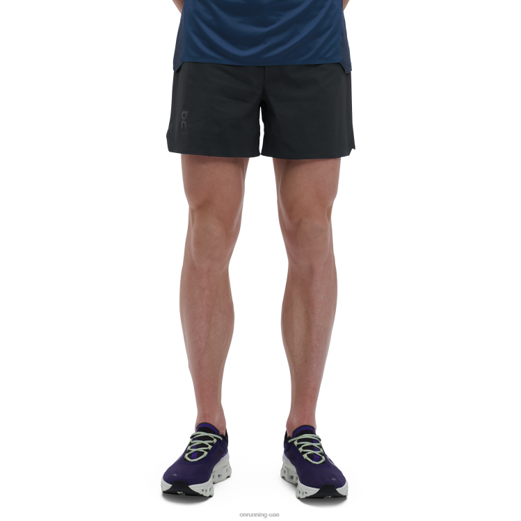 On Running رجال 5 شورت خفيف الوزن DH2TH931 أسود