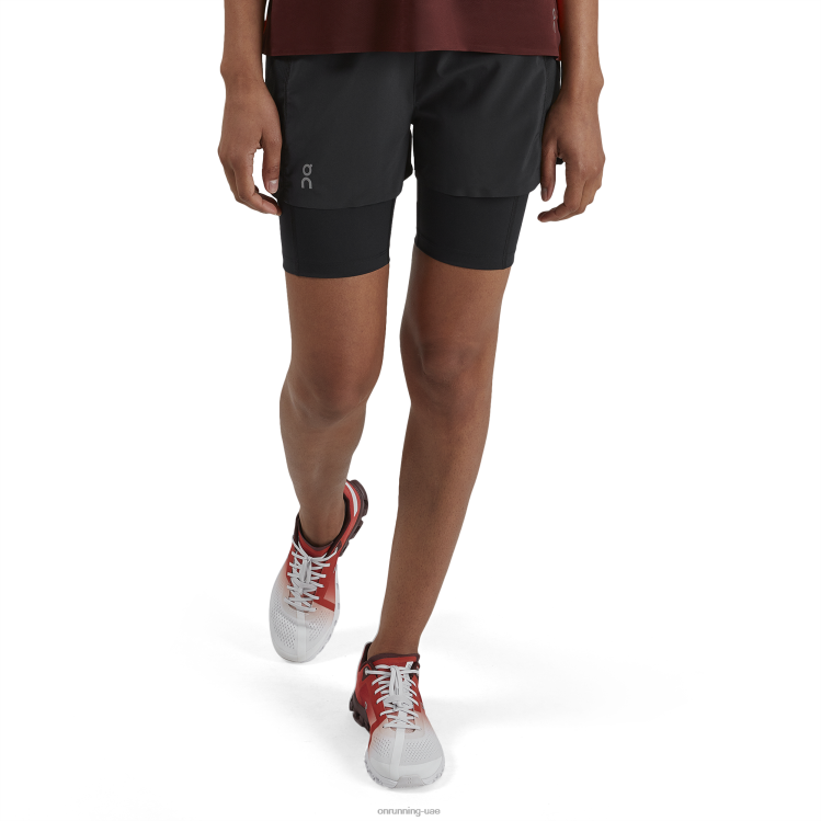 On Running نحيف السراويل النشطة DH2TH132 أسود