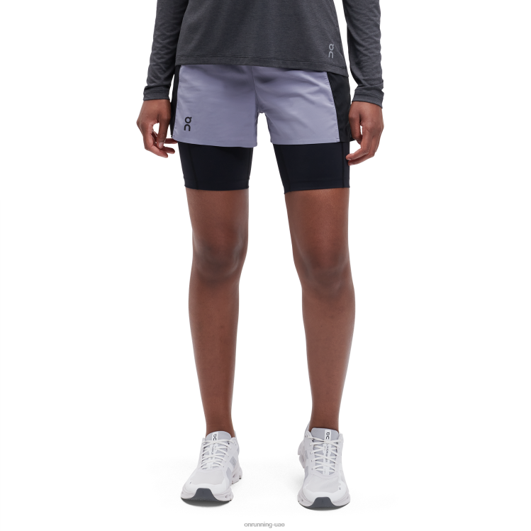 On Running نحيف السراويل النشطة DH2TH133 الجرانيت / الأسود