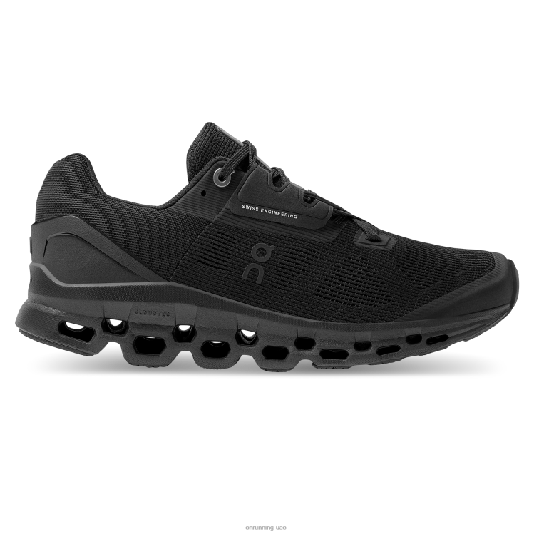 On Running نحيف طبقية السحابية DH2TH19 أسود