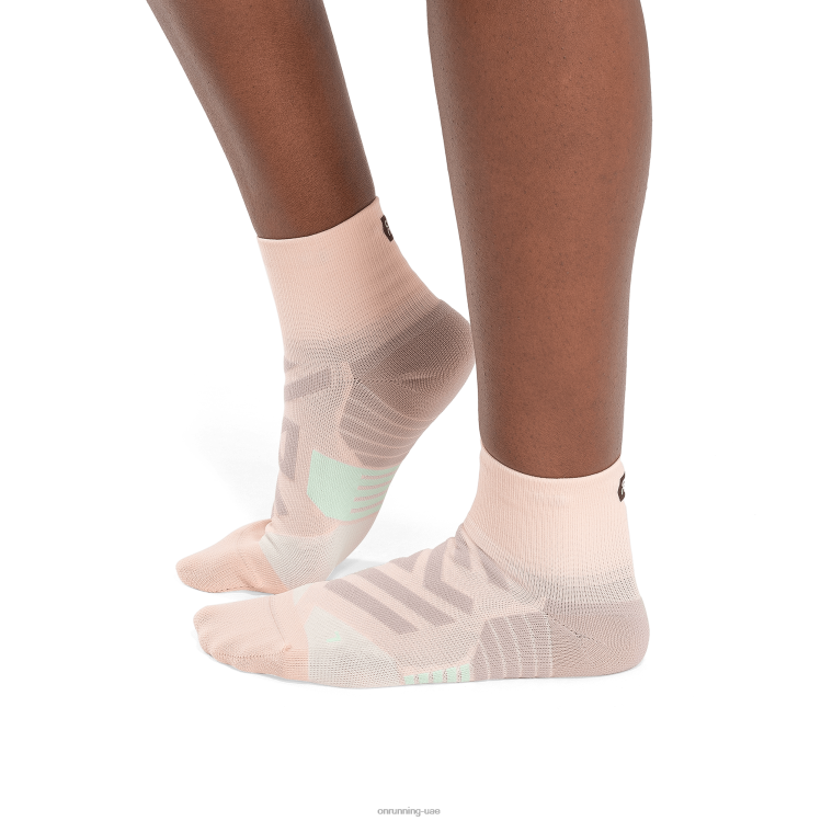 On Runningجورب متوسط ​​الأداء DH2TH204 ظبية / الخور