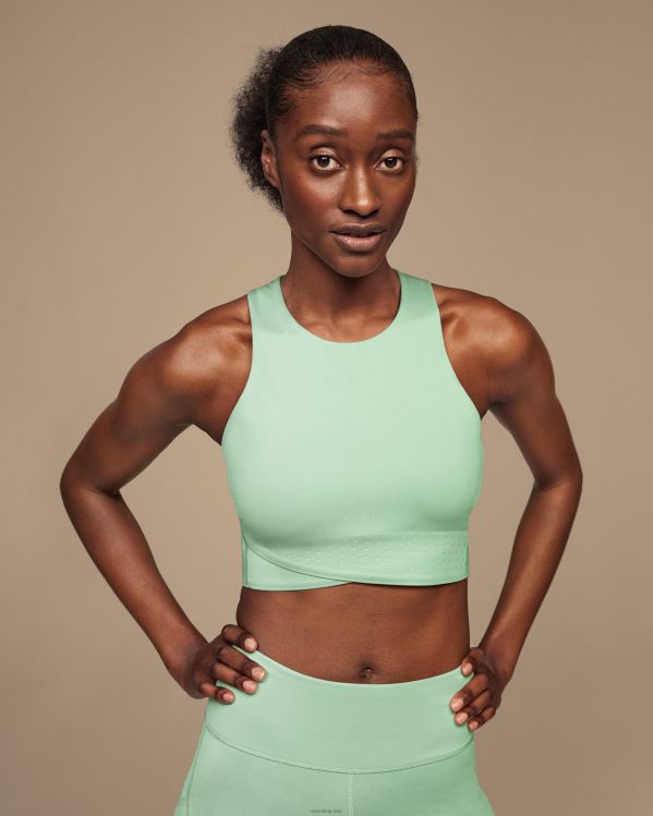 On Running نحيف محصول السباق DH2TH216 الطحلب / الخور