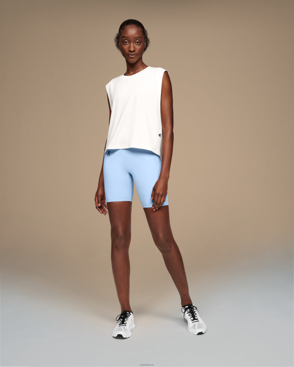 On Running نحيف المحاصيل التركيز DH2TH288 أبيض