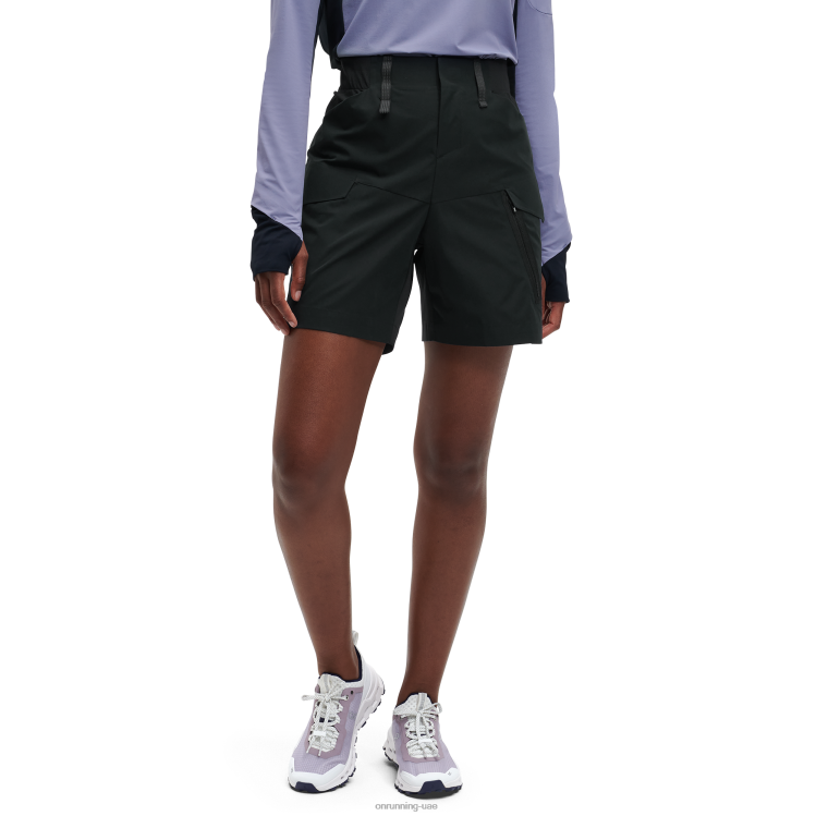 On Running نحيف السراويل المستكشف DH2TH305 أسود