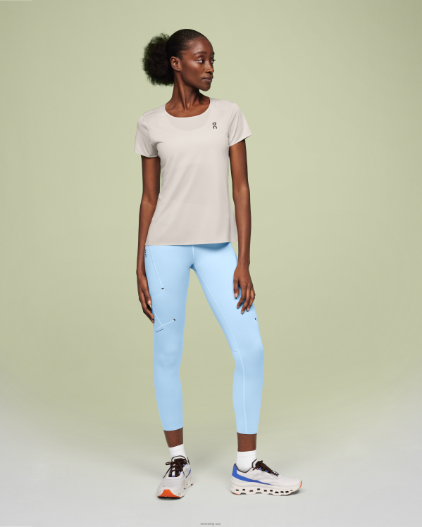 On Running نحيف الأداء ر DH2TH314 لؤلؤي/أبيض غير مصبوغ