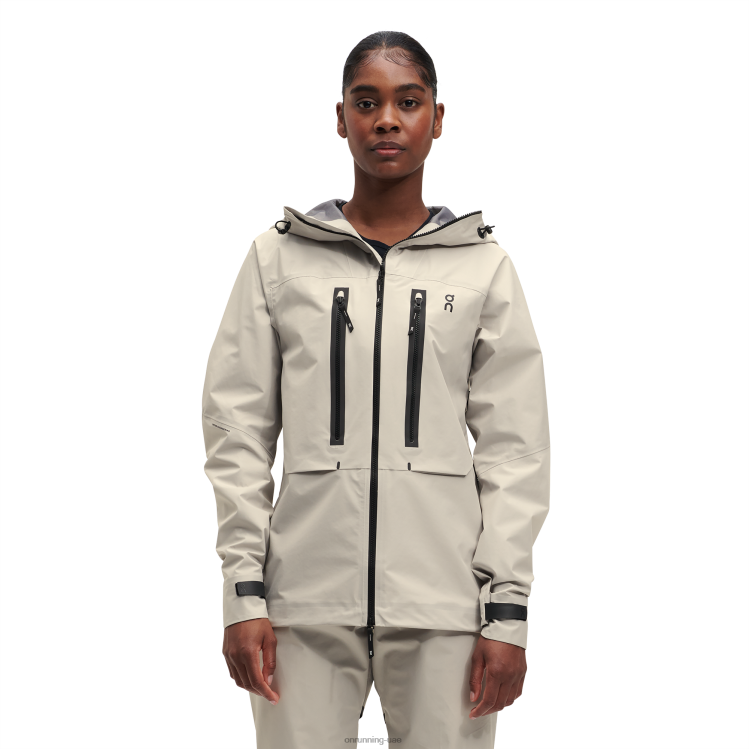On Running نحيف سترة العاصفة DH2TH329 لؤلؤة