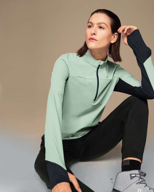 On Running نحيف قاطع الدرب DH2TH330 الطحلب/أسود