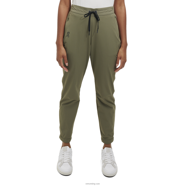 On Running نحيف السراويل النشطة DH2TH482 زيتون
