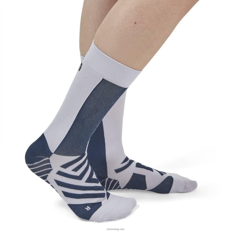 On Runningجورب عالي DH2TH514 البحرية / أرجواني