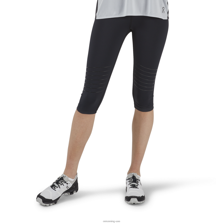 On Running نحيف الجوارب درب DH2TH518 أسود