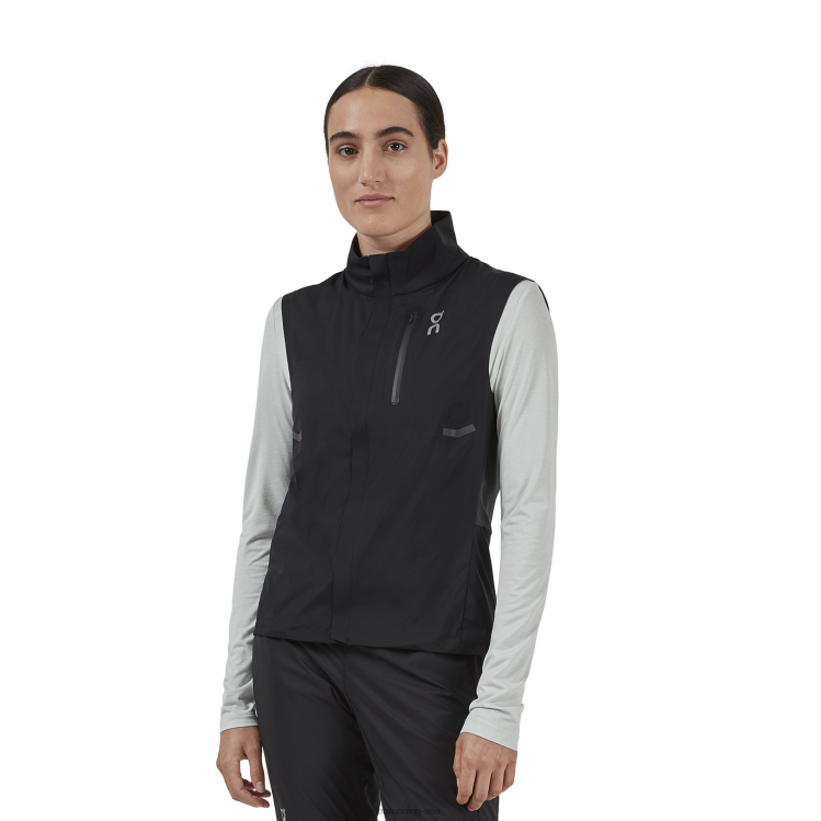 On Running نحيف سترة الطقس DH2TH519 أسود