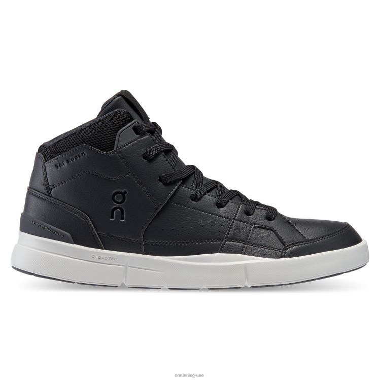 On Running رجال نادي روجر منتصف DH2TH670 أسود/الكسوف
