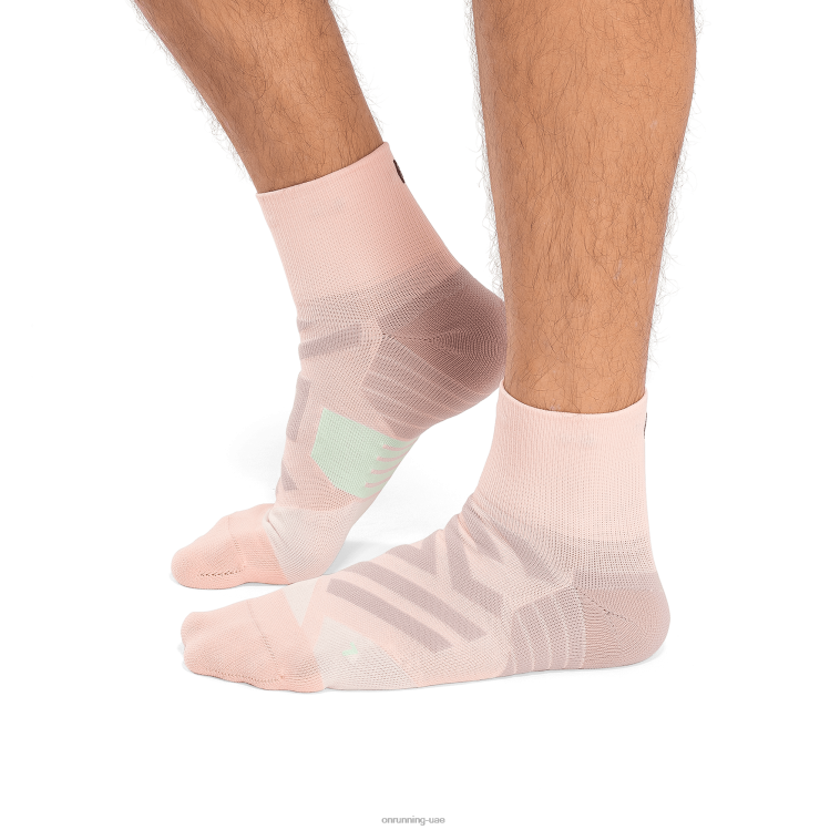 On Runningجورب متوسط ​​الأداء DH2TH707 ظبية / الخور