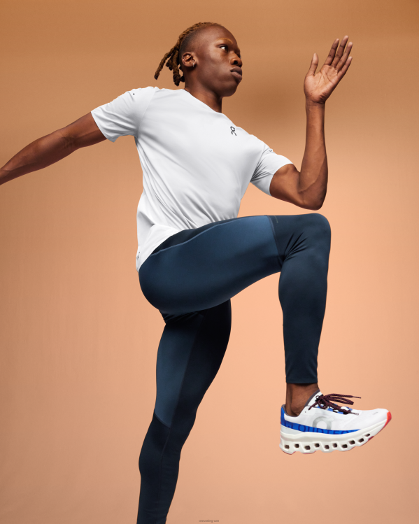 On Running رجال الجوارب الأداء DH2TH780 البحرية/الدنيم