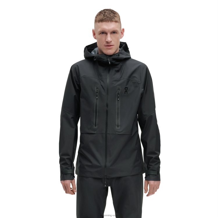 On Running رجال سترة العاصفة DH2TH802 أسود