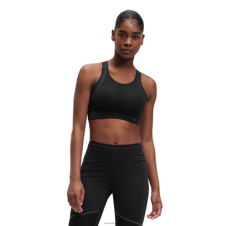 On Running نحيف حمالة صدر الأداء DH2TH84 أسود