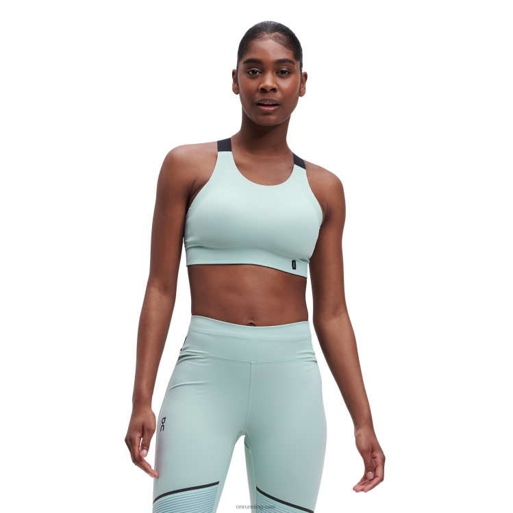 On Running نحيف حمالة صدر الأداء DH2TH85 البحر/أسود