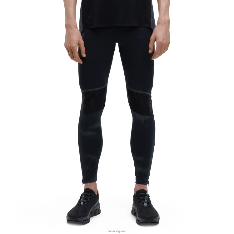 On Running رجال الجوارب الطويلة لوموس DH2TH903 أسود