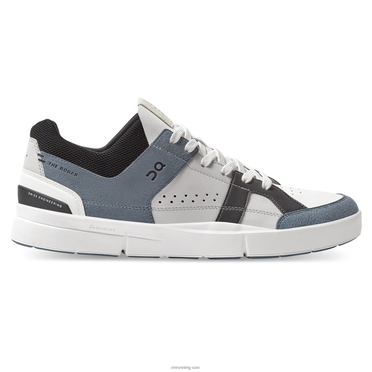 On Running رجال نادي روجر DH2TH919 معدن/أسود