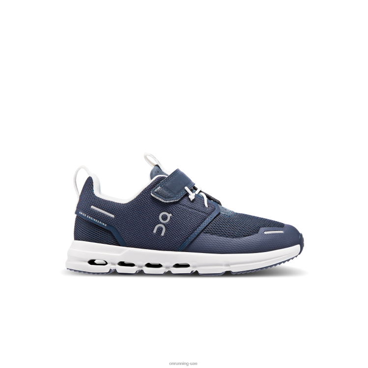 On Running أطفال اللعب السحابي DH2TH979 منتصف الليل/أبيض