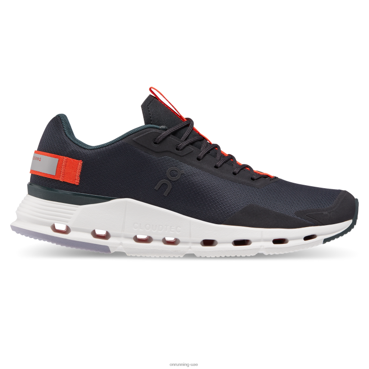 On Running نحيف شكل كلاودنوفا DH2TH364 شعلة سوداء